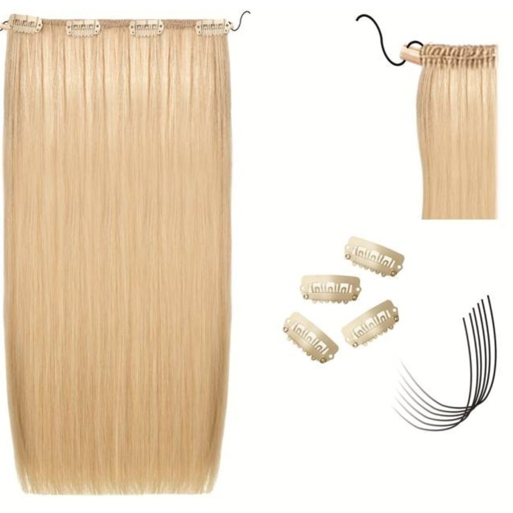 HUMAN HAIR  Halo-light blonde